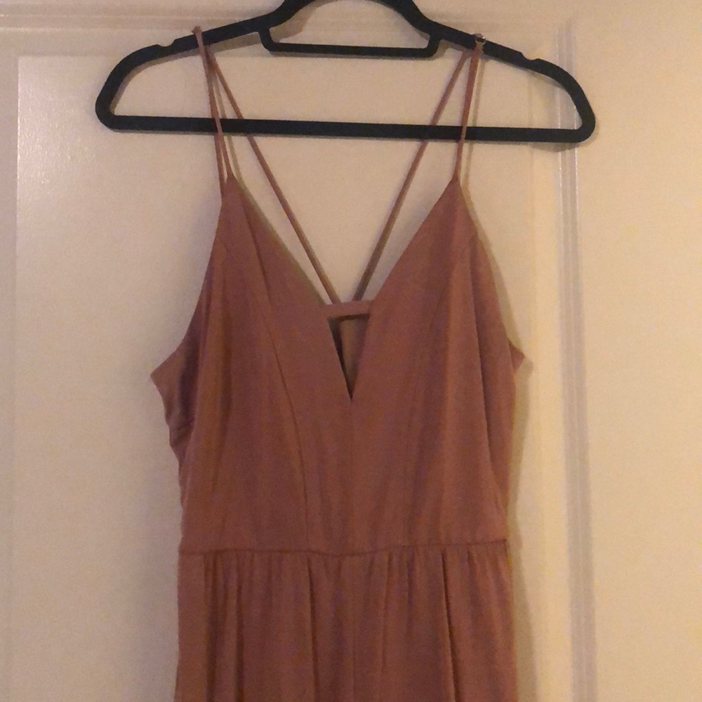 Dust pink jumpsuit!